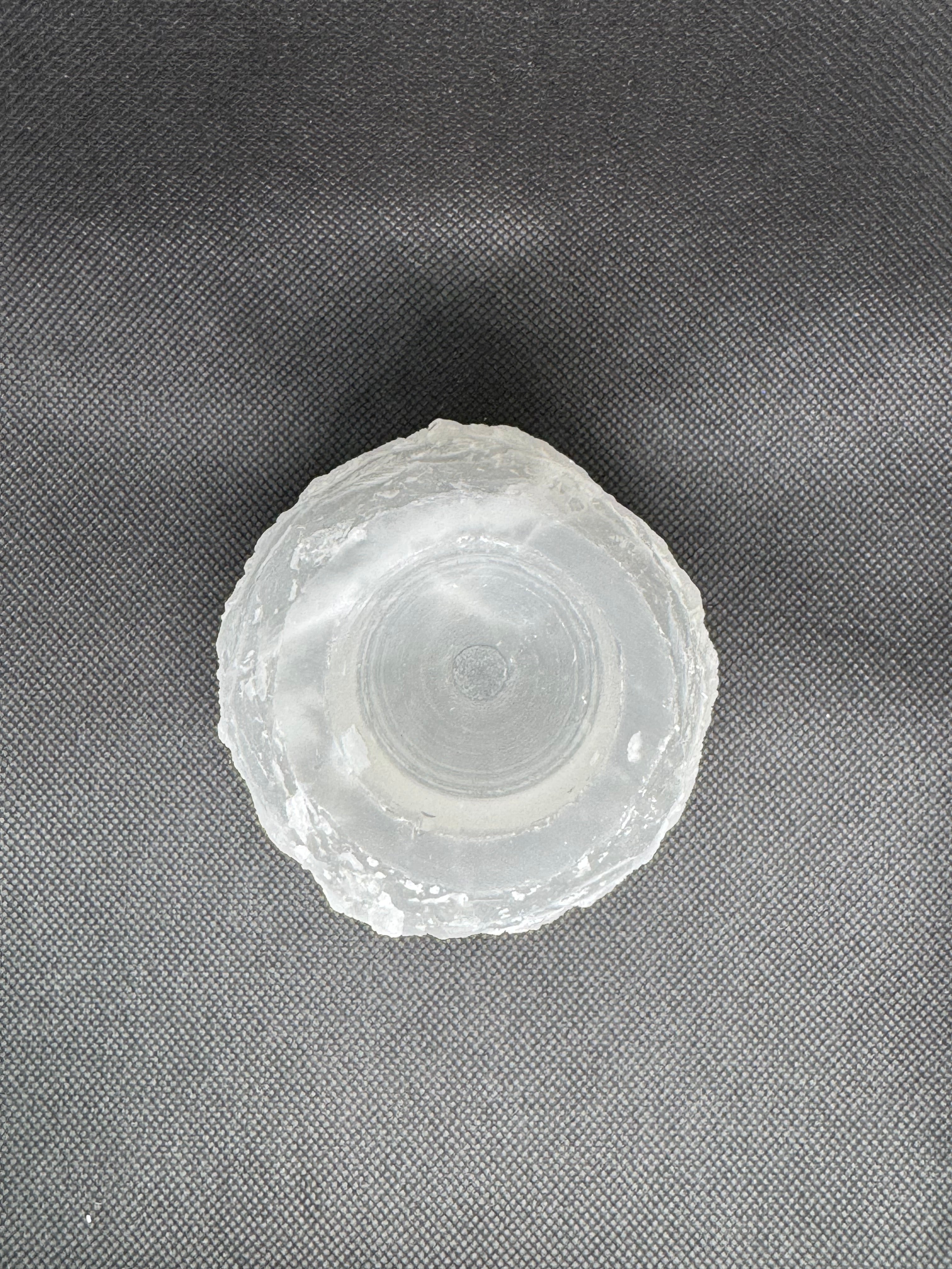 Selenite Candle Holder