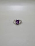AMETHYST OVAL RING