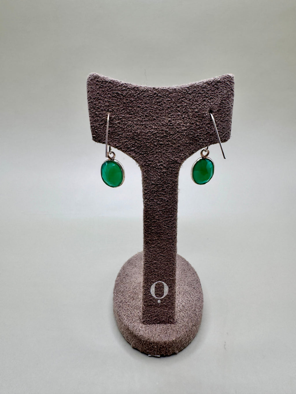 GREEN ONYX EARRINGS