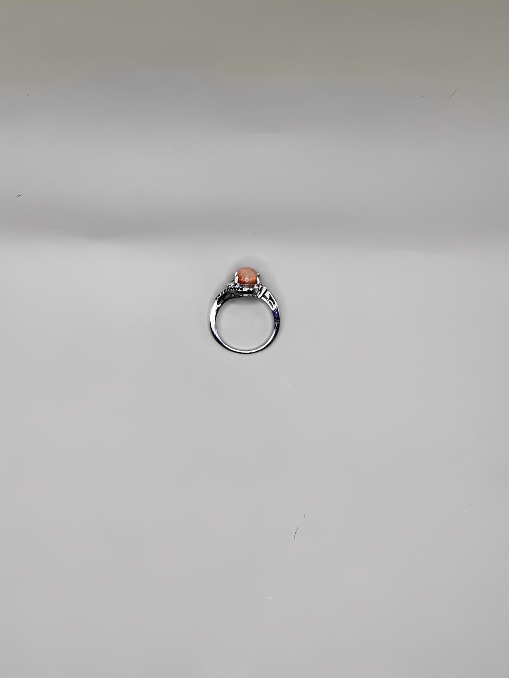 FIRE OPAL AND PINK SAPPHIRE SET