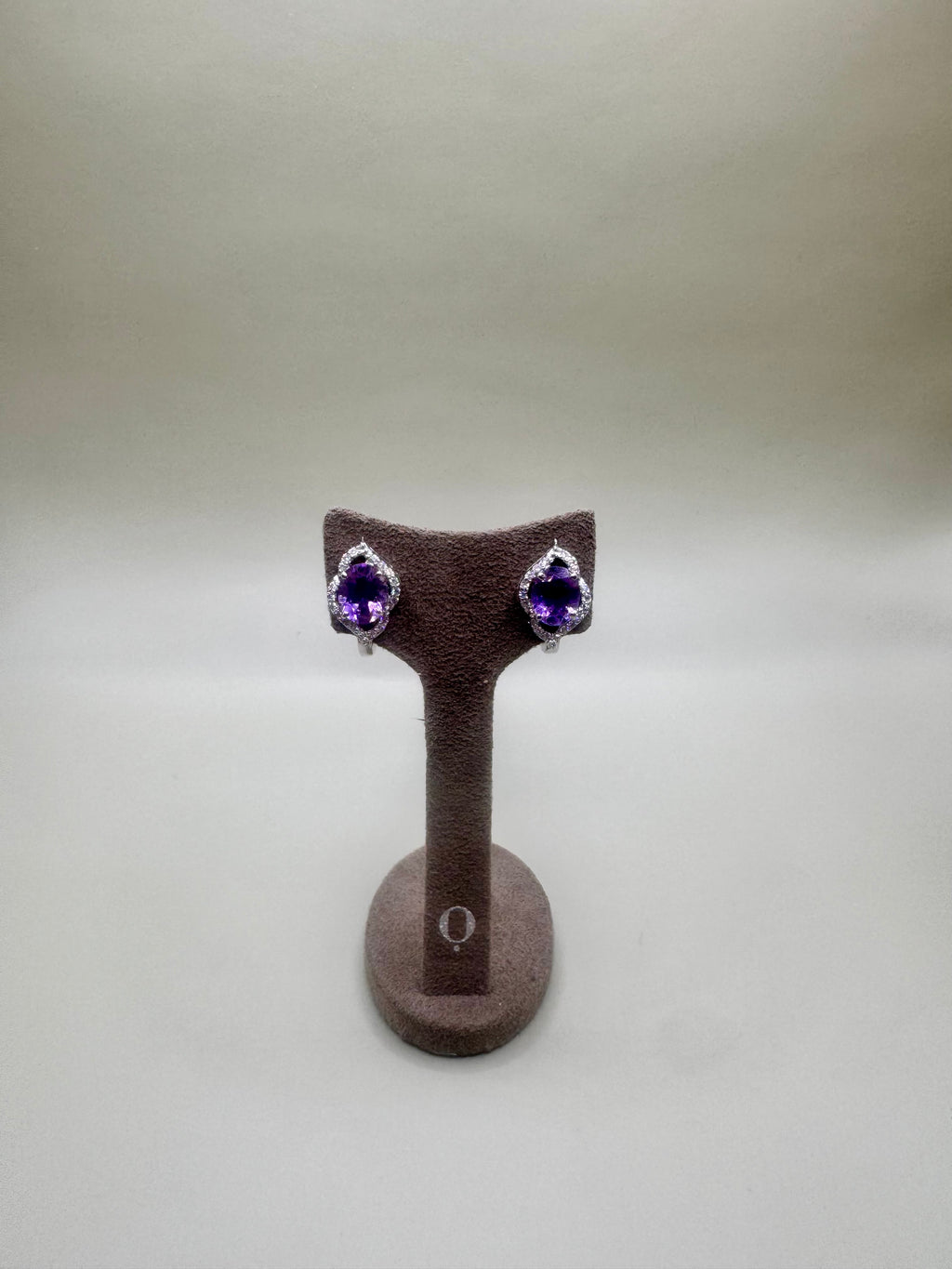 AMETHYST AND CLEAR QUARTZ SET