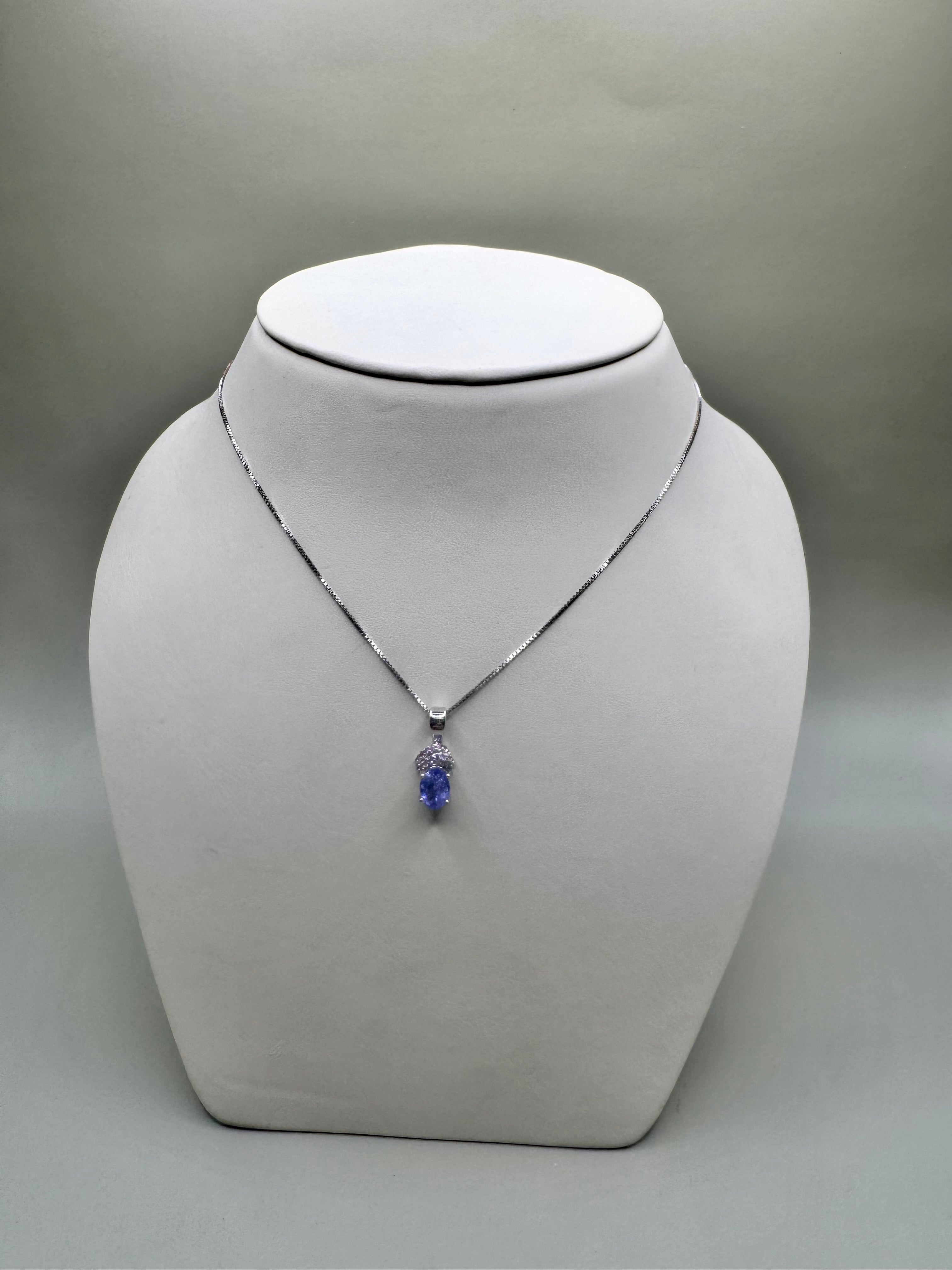 TANZANITE AND PINK SAPPHIRE SET