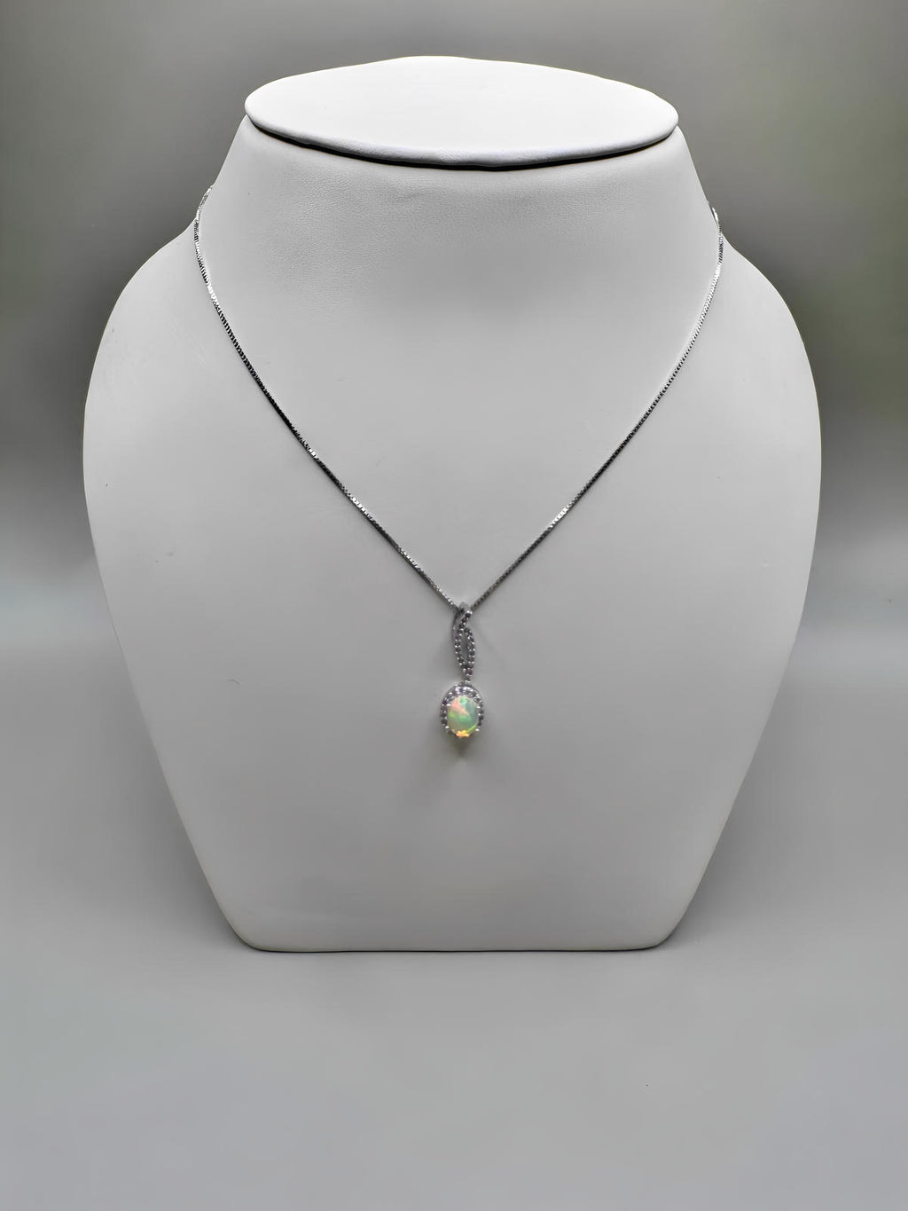 FIRE OPAL AND PINK SAPPHIRE SET